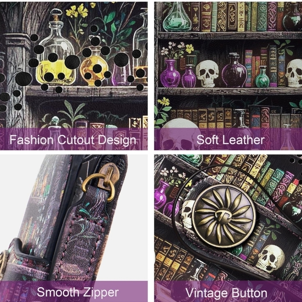 Colorful Book-Themed Wallet - Picture 3 of 7